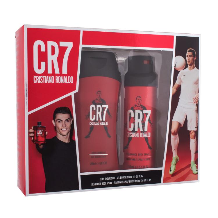 Cristiano Ronaldo CR7 Darilni set gel za prhanje 200 ml + deodorant 150 ml