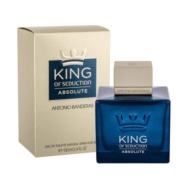 Banderas King of Seduction Absolute Toaletna voda za moške 100 ml poškodovana škatla