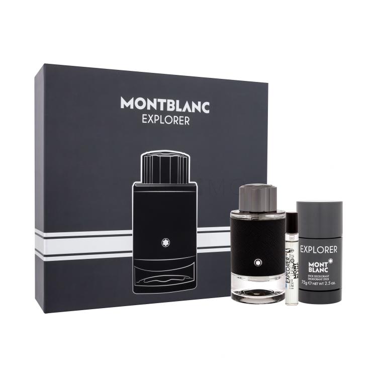 Montblanc Explorer Darilni set parfumska voda 100 ml + parfumska  voda 7,5 ml + deodorant 75 ml