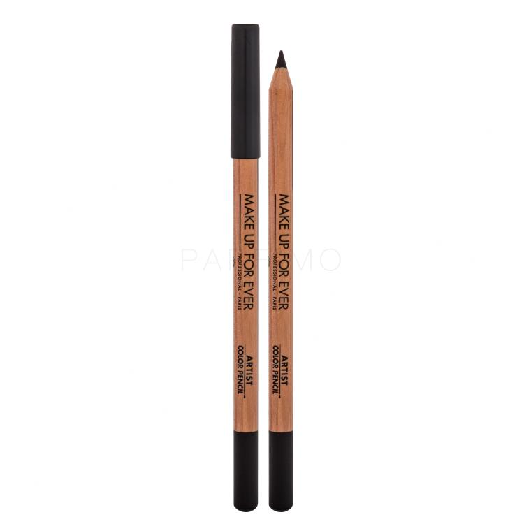 Make Up For Ever Artist Color Pencil Svinčnik za oči za ženske 1,4 g Odtenek 100 Whatever Black