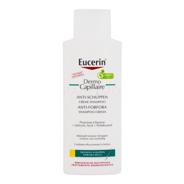 Eucerin DermoCapillaire Anti-Dandruff Creme Šampon za ženske 250 ml