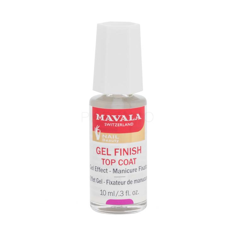 MAVALA Nail Beauty Gel Finish Top Coat Lak za nohte za ženske 10 ml