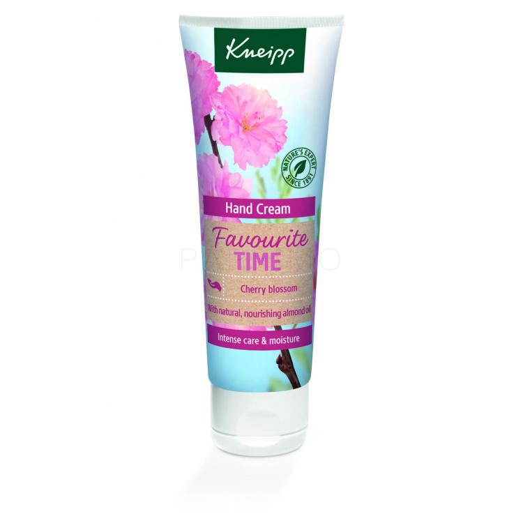 Kneipp Favourite Time Hand Cream Cherry Blossom Krema za roke za ženske 75 ml