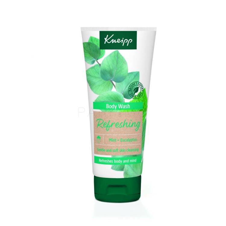 Kneipp Refreshing Mint Eucalyptus Gel za prhanje za ženske 200 ml