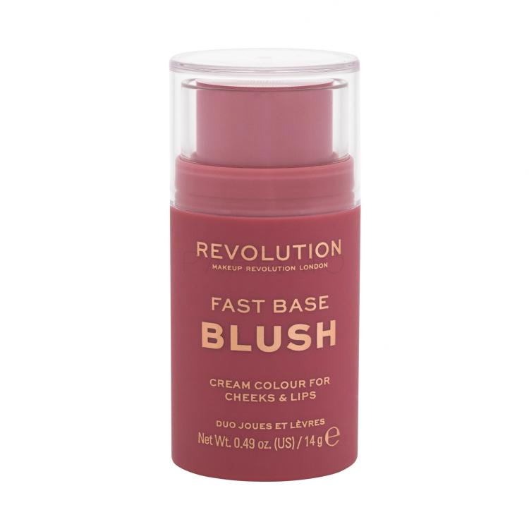 Makeup Revolution London Fast Base Blush Rdečilo za obraz za ženske 14 g Odtenek Blush