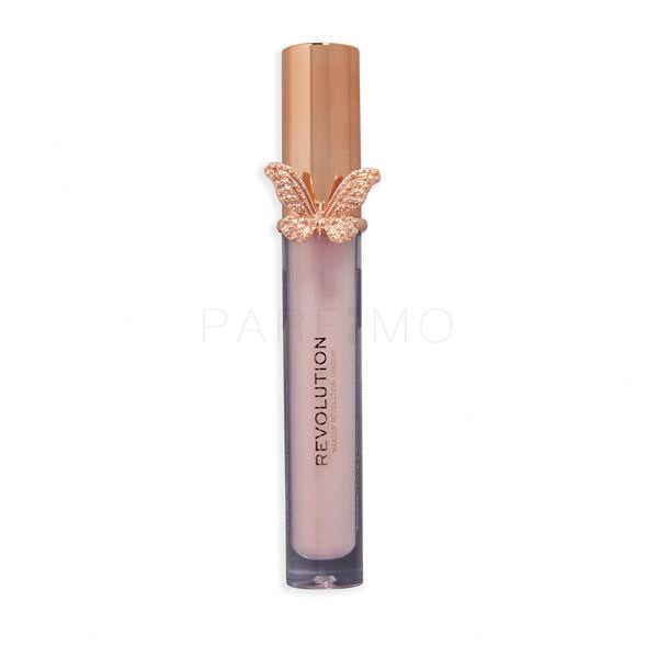 Makeup Revolution London Butterfly Glos za ustnice za ženske 5,5 ml Odtenek Fly