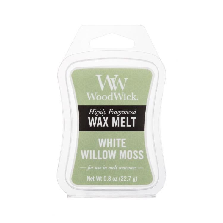 WoodWick White Willow Moss Dišeči vosek 22,7 g