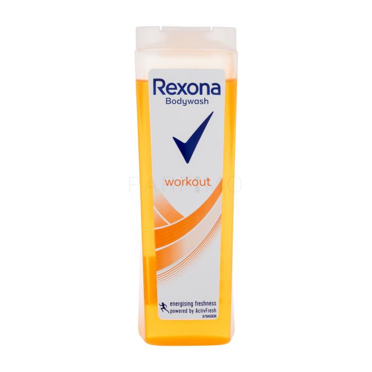Rexona Bodywash Workout Gel za prhanje za ženske 400 ml