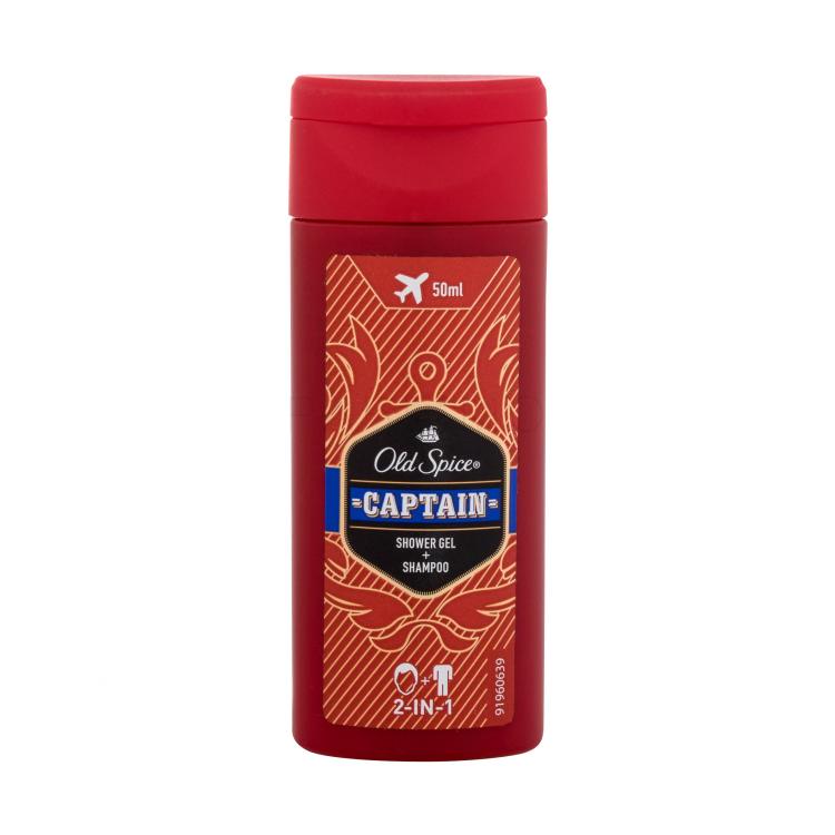 Old Spice Captain 2-In-1 Gel za prhanje za moške 50 ml