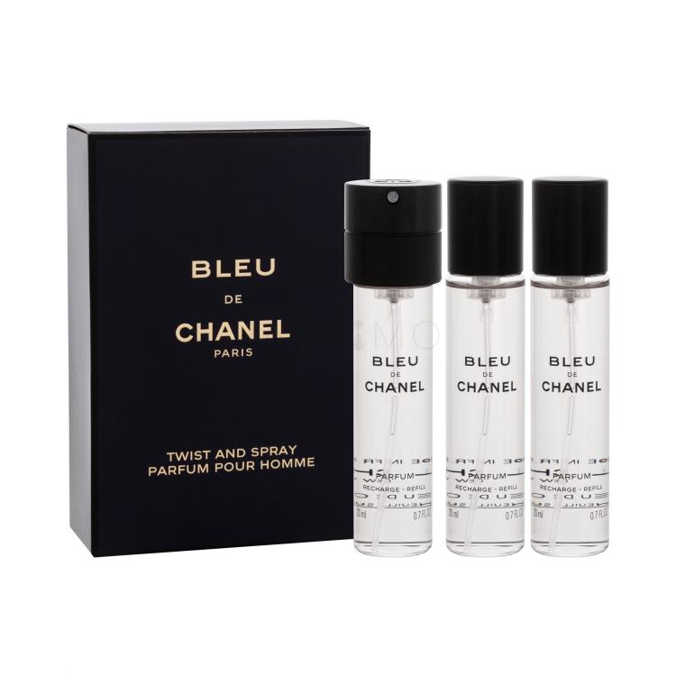 Chanel Bleu de Chanel Parfum za moške polnilo 3x20 ml