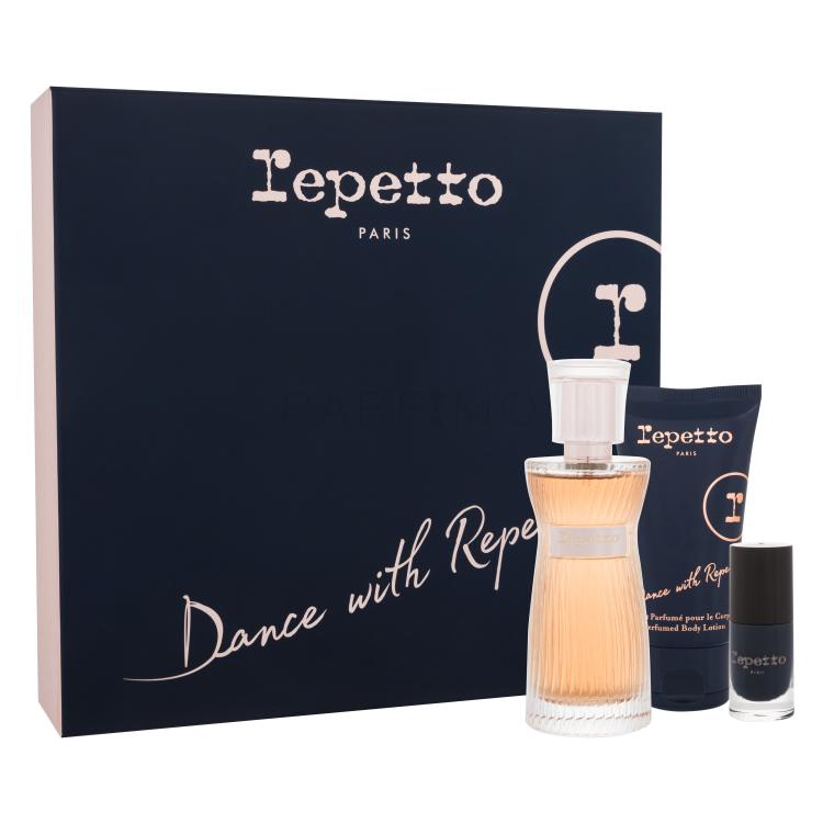 Repetto Dance with Repetto Darilni set parfumska voda 60 ml + mleko za telo 50 ml + lak za nohte 5 ml
