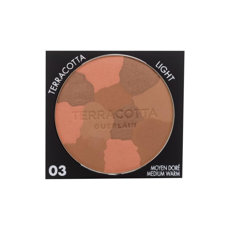 Guerlain Terracotta Light The Sun-Kissed Glow Powder Bronzer za ženske 6 g Odtenek 03 Medium Warm tester