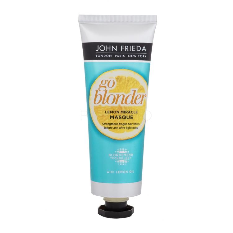 John Frieda Sheer Blonde Go Blonder Lemon Miracle Masque Maska za lase za ženske 100 ml