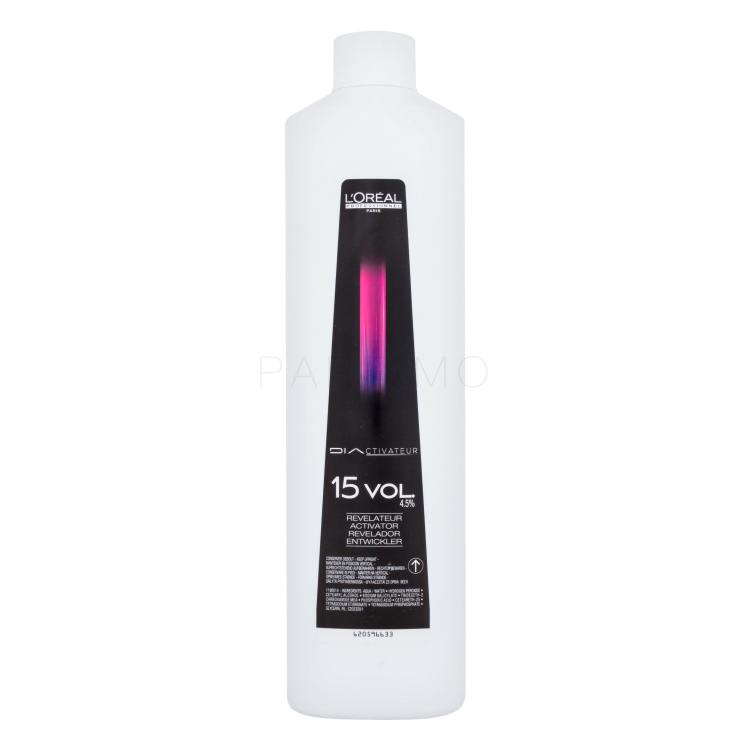 L&#039;Oréal Professionnel DiaCtivateur 15Vol 4,5% Barva za lase za ženske 1000 ml