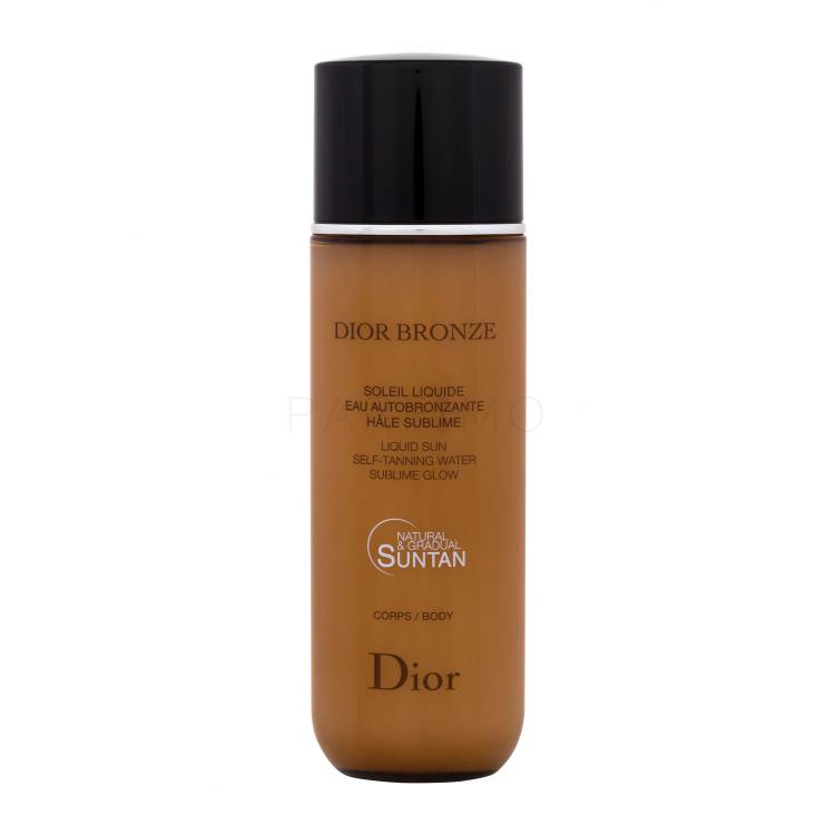 Christian Dior Bronze Liquid Sun Self-Tanning Water Sublime Glow Samoporjavitveni izdelki za ženske 100 ml tester