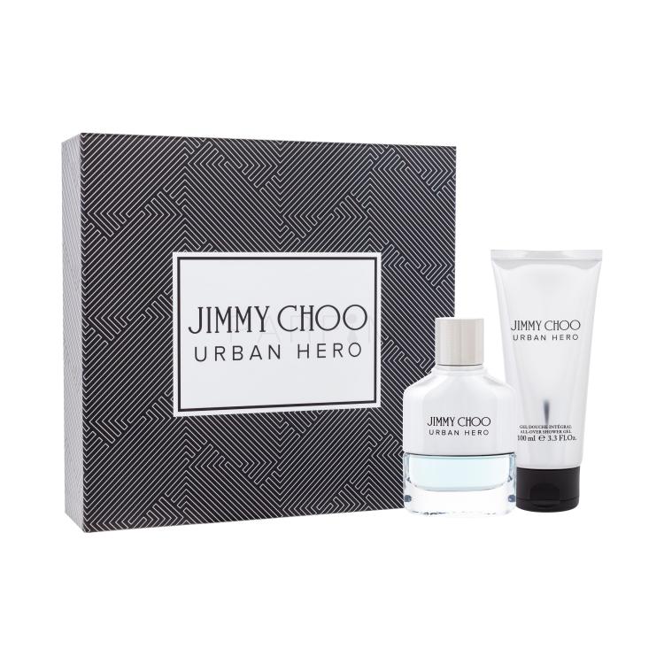 Jimmy Choo Urban Hero Darilni set parfumska voda 50 ml + gel za prhanje 100 ml