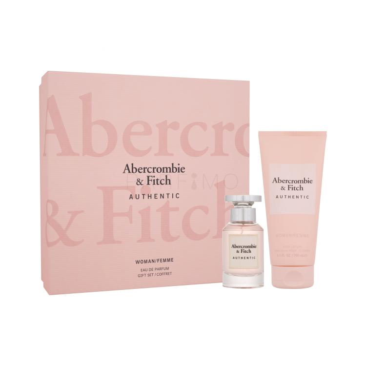 Abercrombie &amp; Fitch Authentic Darilni set parfumska voda 50 ml + losjon za telo 200 ml