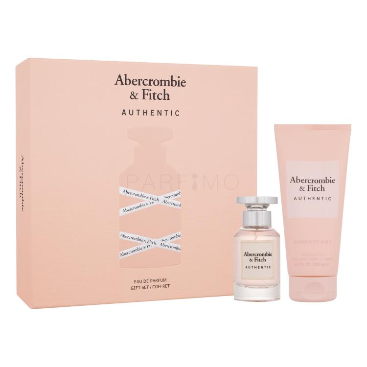 Abercrombie &amp; Fitch Authentic Darilni set parfumska voda 50 ml + losjon za telo 200 ml