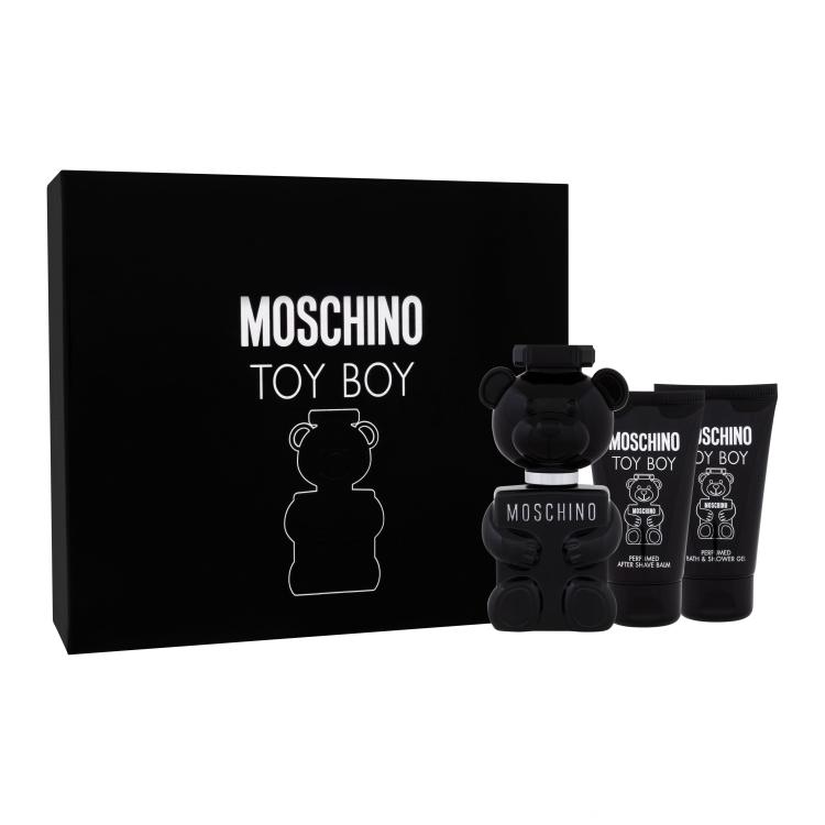 Moschino Toy Boy Darilni set parfumska voda 50 ml + balzam po britju 50 ml + gel za prhanje 50 ml