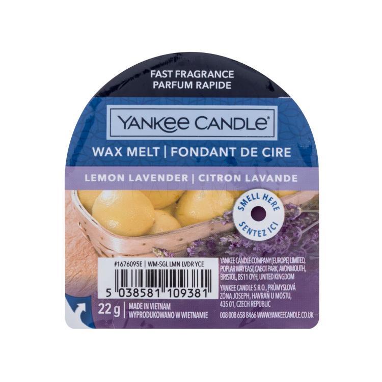 Yankee Candle Lemon Lavender Dišeči vosek 22 g