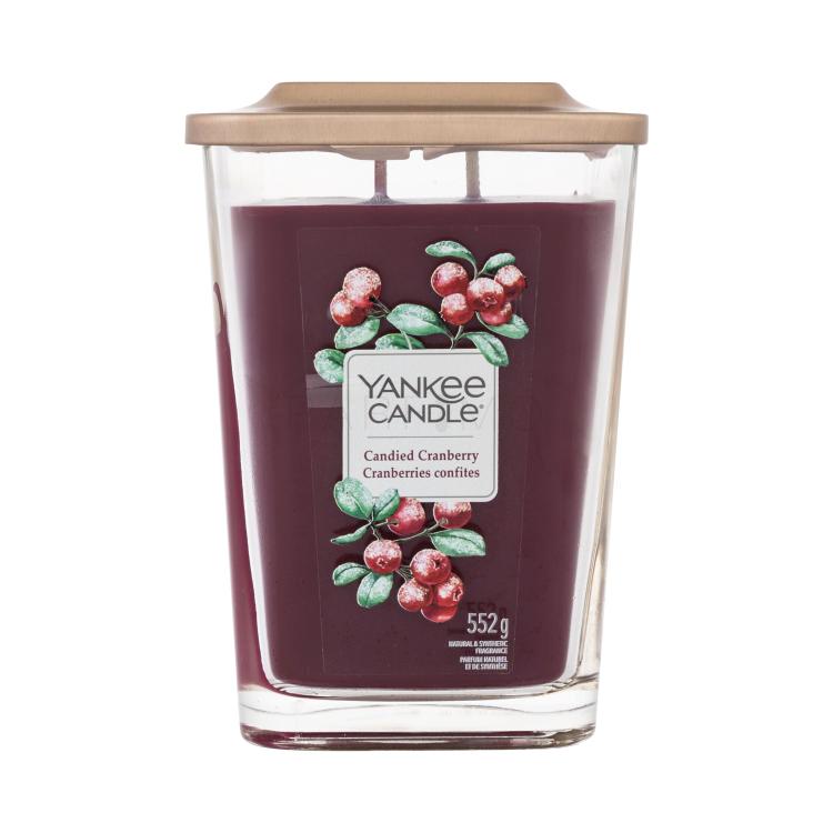 Yankee Candle Elevation Collection Candied Cranberry Dišeča svečka 552 g