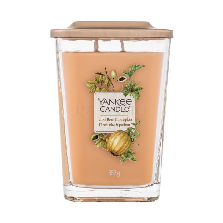 Yankee Candle Elevation Collection Tonka Bean &amp; Pumpkin Dišeča svečka 552 g