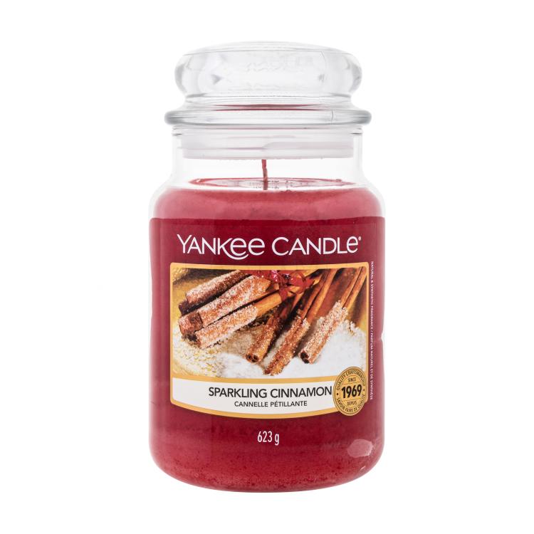 Yankee Candle Sparkling Cinnamon Dišeča svečka 623 g