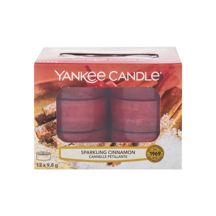 Yankee Candle Sparkling Cinnamon Dišeča svečka 117,6 g