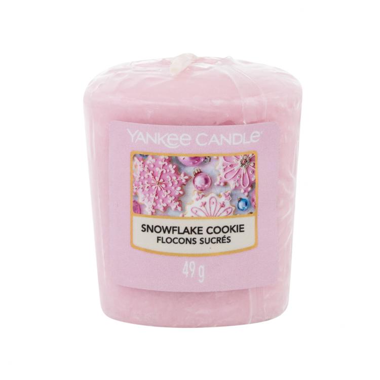 Yankee Candle Snowflake Cookie Dišeča svečka 49 g