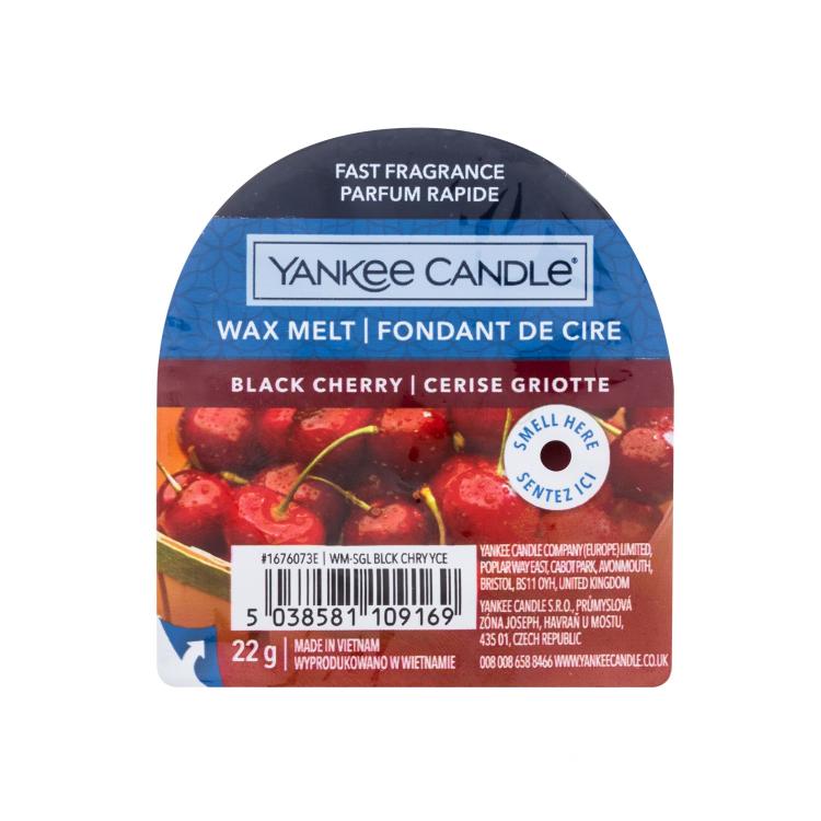 Yankee Candle Black Cherry Dišeči vosek 22 g