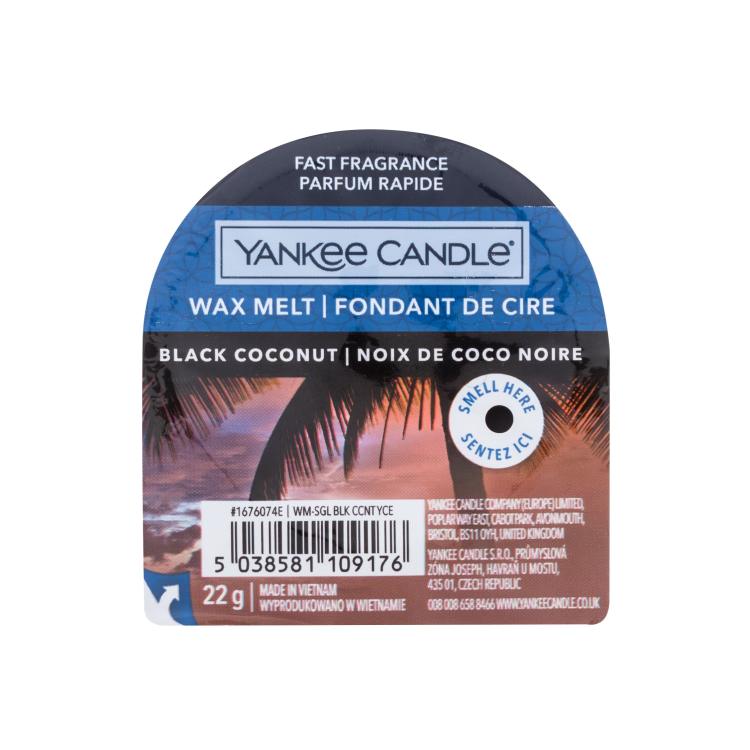 Yankee Candle Black Coconut Dišeči vosek 22 g