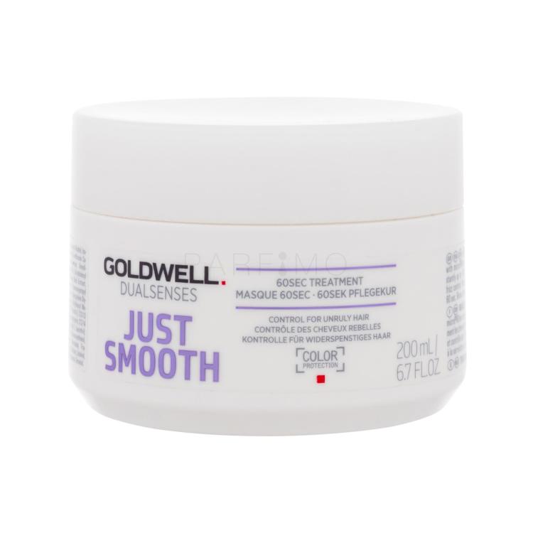 Goldwell Dualsenses Just Smooth 60sec Treatment Maska za lase za ženske 200 ml