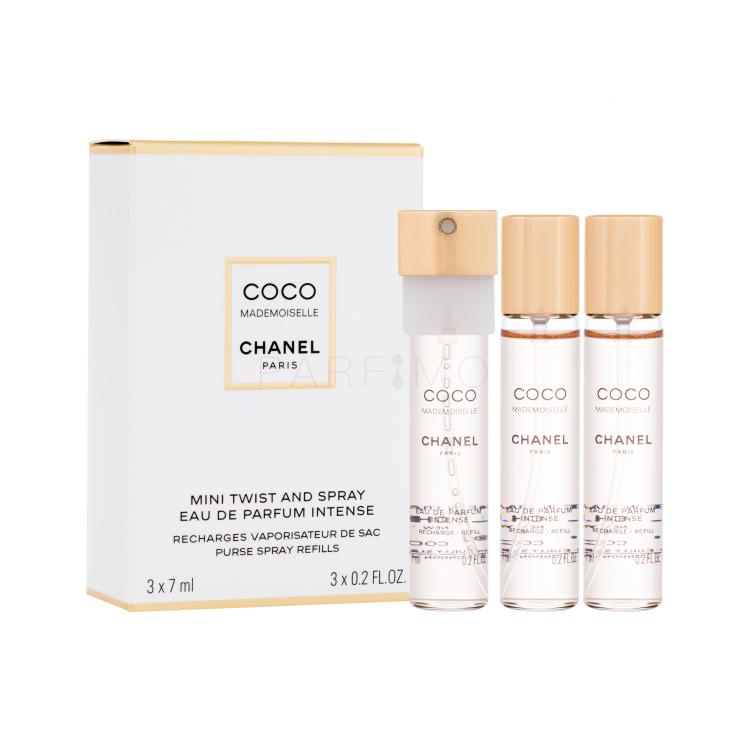Chanel Coco Mademoiselle Intense Parfumska voda za ženske polnilo 3x7 ml