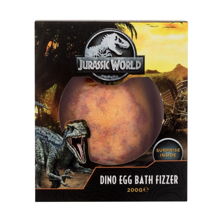 Universal Jurassic World Dino Egg Bath Fizzer Surprise Kopalna bombica za otroke 200 g
