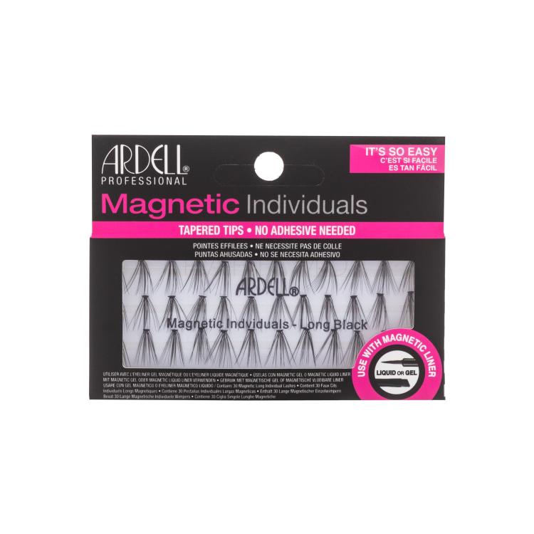 Ardell Magnetic Individuals Umetne trepalnice za ženske 36 kos Odtenek Long Black