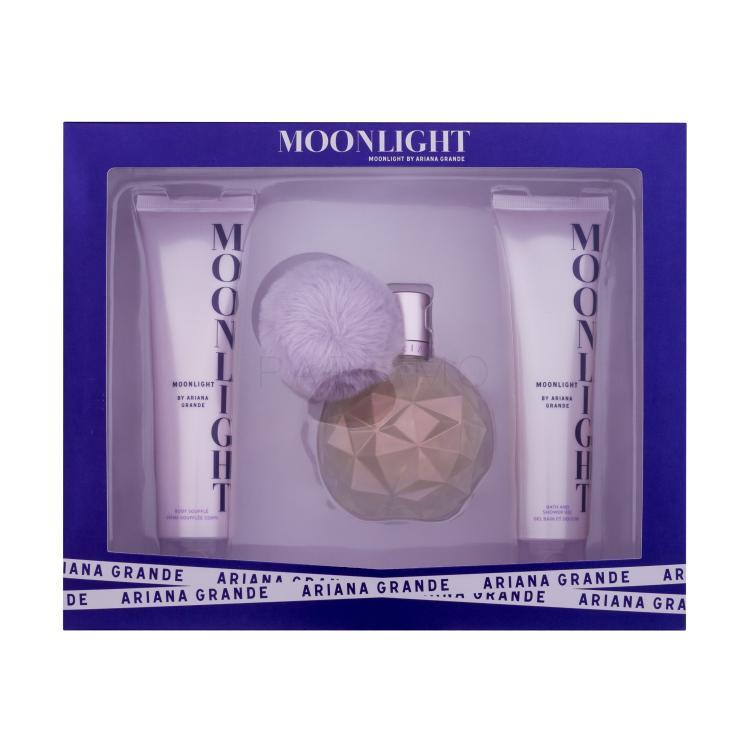 Ariana Grande Moonlight Darilni set parfumska voda 100 ml + krema za telo 100 ml + gel za prhanje 100 ml