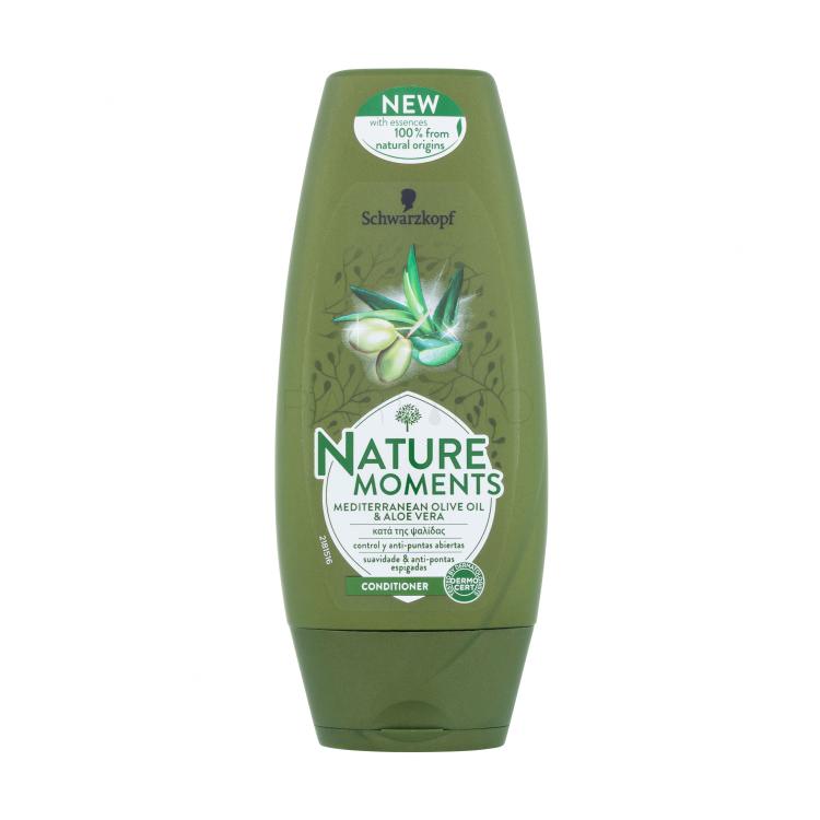 Schwarzkopf Nature Moments Olive Oil &amp; Aloe Vera Balzam za lase za ženske 200 ml