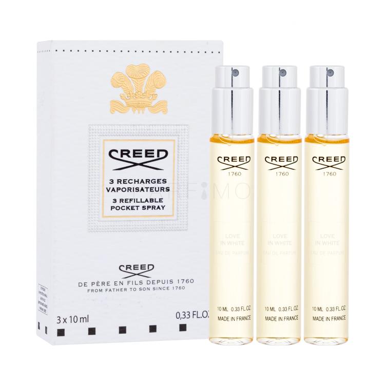 Creed Love in White Parfumska voda za ženske za ponovno polnjenje 3x10 ml