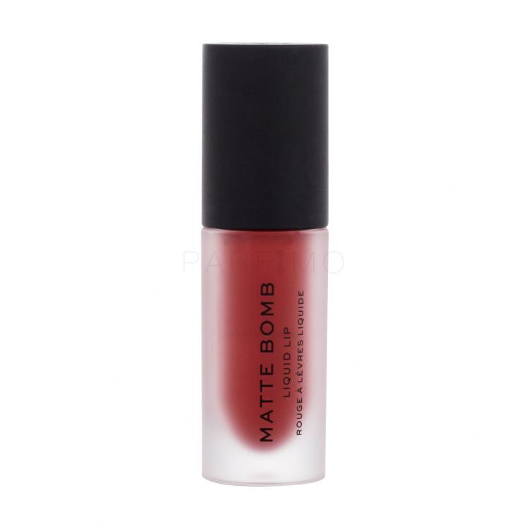 Makeup Revolution London Matte Bomb Šminka za ženske 4,6 ml Odtenek Lure Red