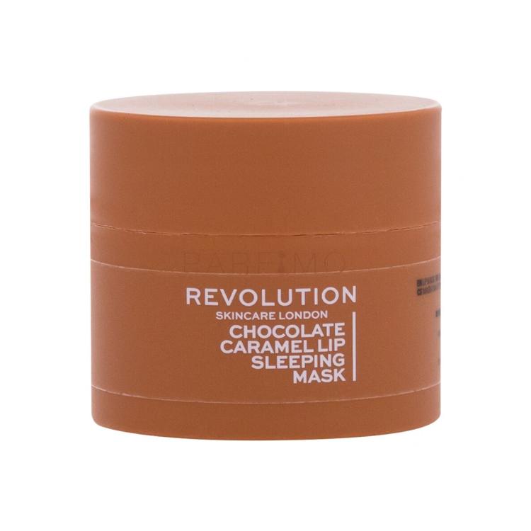 Revolution Skincare Lip Sleeping Mask Chocolate Caramel Balzam za ustnice za ženske 10 g