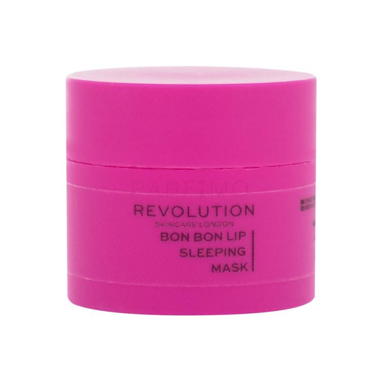 Revolution Skincare Lip Sleeping Mask Bon Bon Balzam za ustnice za ženske 10 g