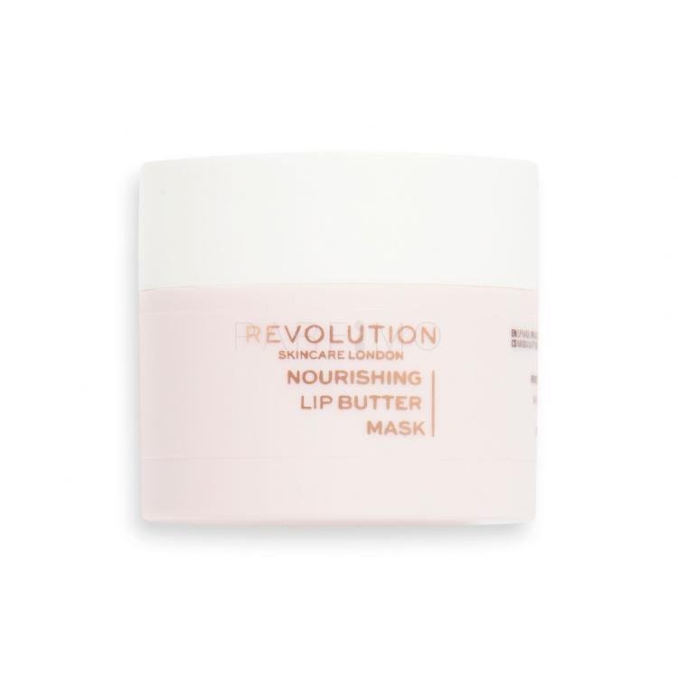 Revolution Skincare Nourishing Lip Butter Mask Cocoa Vanilla Balzam za ustnice za ženske 10 g