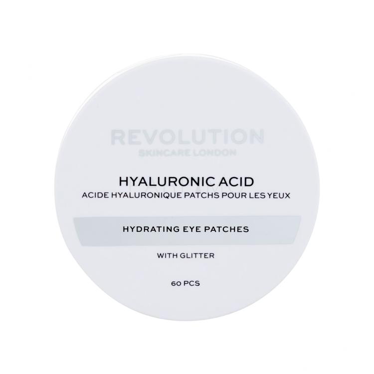 Revolution Skincare Hyaluronic Acid Hydrating Eye Patches Maska za področje okoli oči za ženske 60 kos