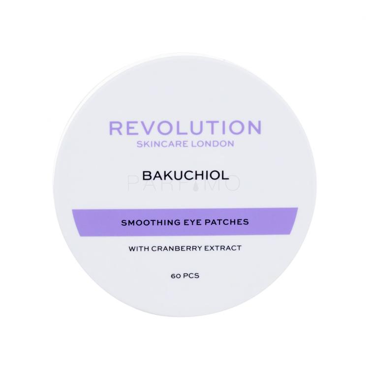 Revolution Skincare Bakuchiol Smoothing Eye Patches Maska za področje okoli oči za ženske 60 kos