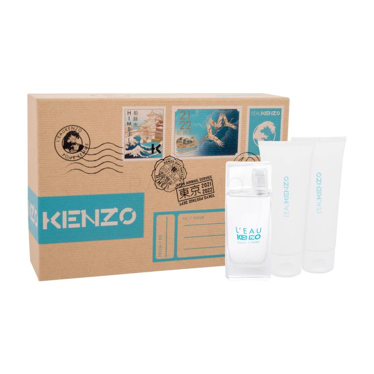 KENZO L´Eau Kenzo Pour Femme Darilni set toaletna voda 50 ml + gel za telo 2 x 75 ml