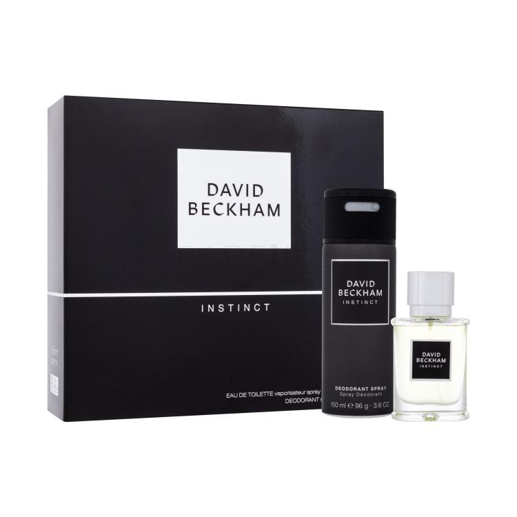 David Beckham Instinct Darilni set toaletna voda 30 ml + deodorant 150 ml
