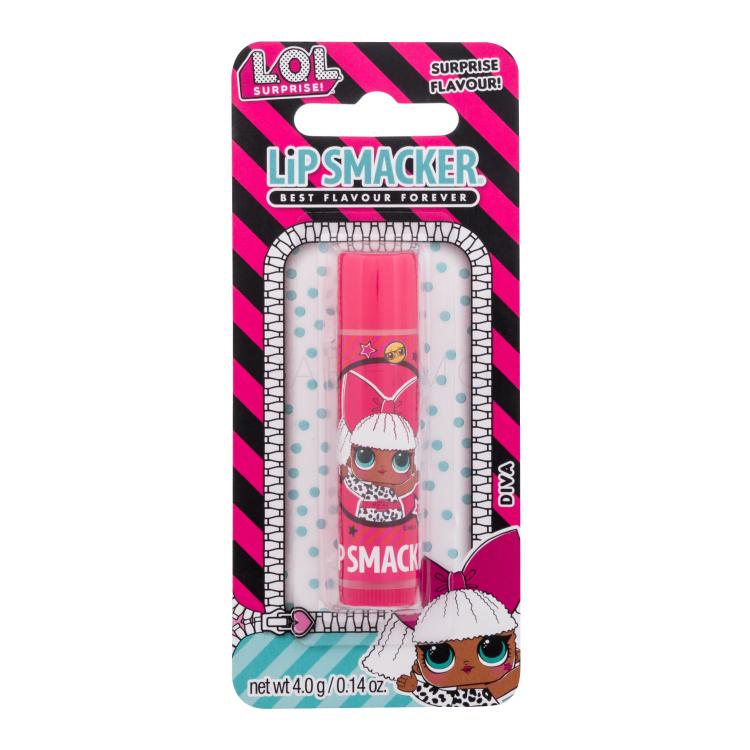Lip Smacker LOL Surprise! Diva Strawberry Balzam za ustnice za otroke 4 g
