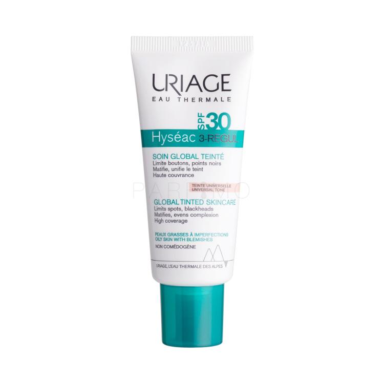 Uriage Hyséac 3-Regul Global Tinted Skincare SPF30 Dnevna krema za obraz 40 ml