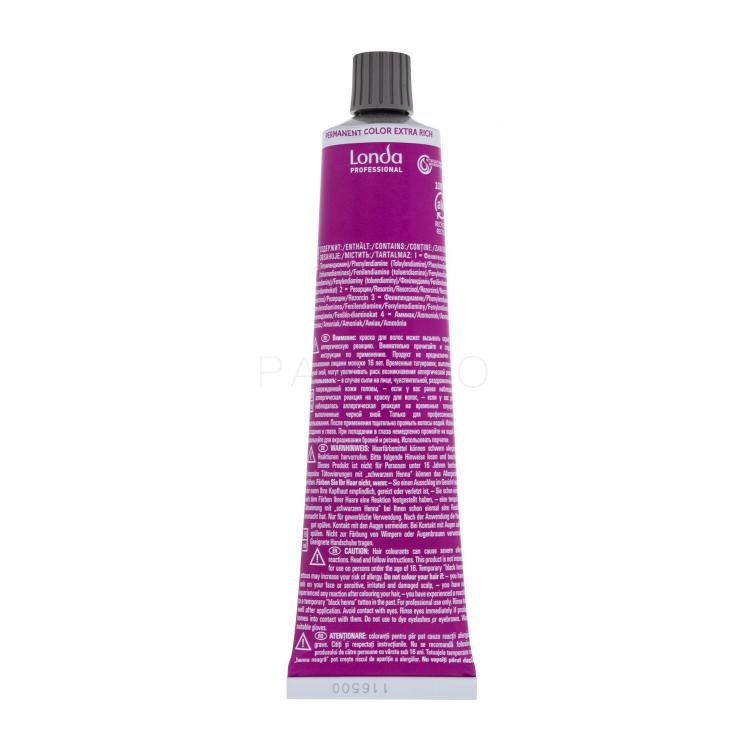 Londa Professional Permanent Colour Extra Rich Cream Barva za lase za ženske 60 ml Odtenek 6/81 poškodovana škatla