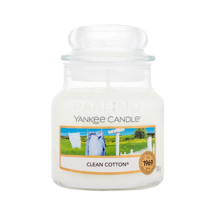 Yankee Candle Clean Cotton Dišeča svečka 104 g